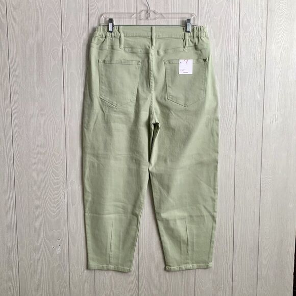 Vigoss Ace High Rise Axl Balloon Pant Green 30 NWT - Picture 4 of 6